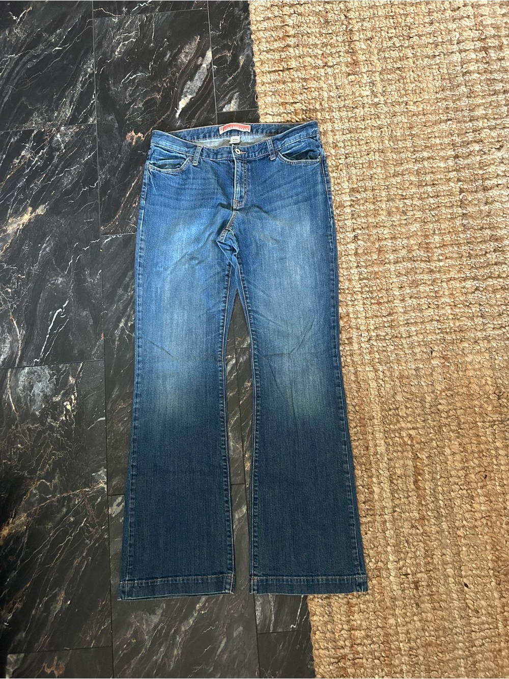 GAP long and lean Women's Medium Blue Wide Leg Jeans